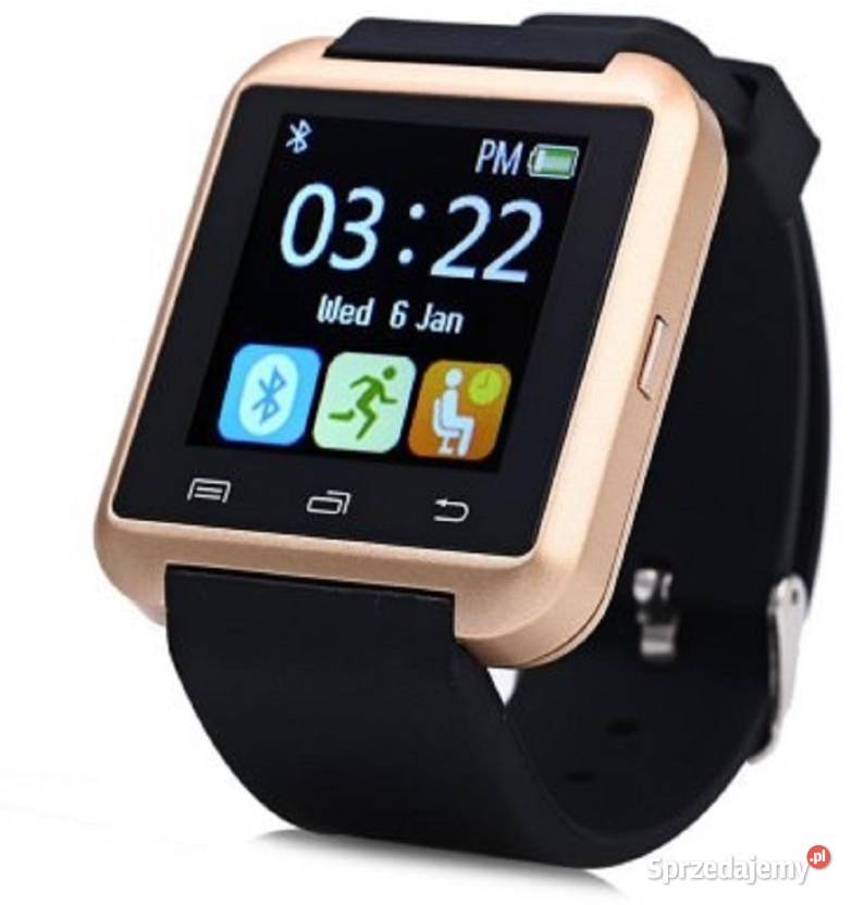 Smartwatch Bluetooth - Android - U8 - Złoty - NOWY