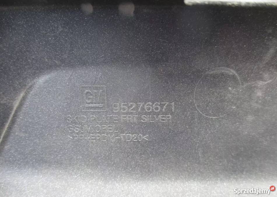 BUICK ENCORE NAKŁADKA LISTWA ZDERZAKA 95276671 wielkopolskie Nowy Tomyśl sprzedam