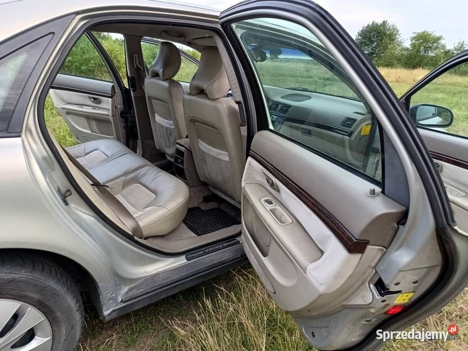 VOLVO S80 D5252T25TDI 10V 140 SKÓRA ABS ESP 8Air mazowieckie Łaskarzew