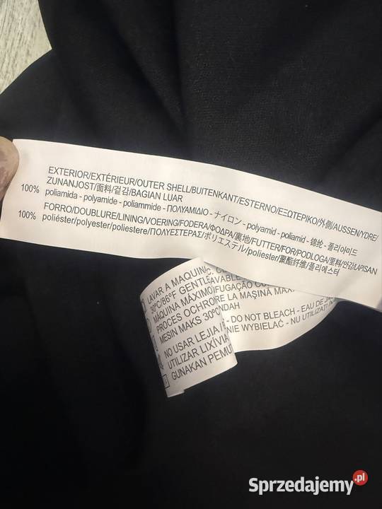 40L Zara Czarna długa halka pod sukienkę z Kraków