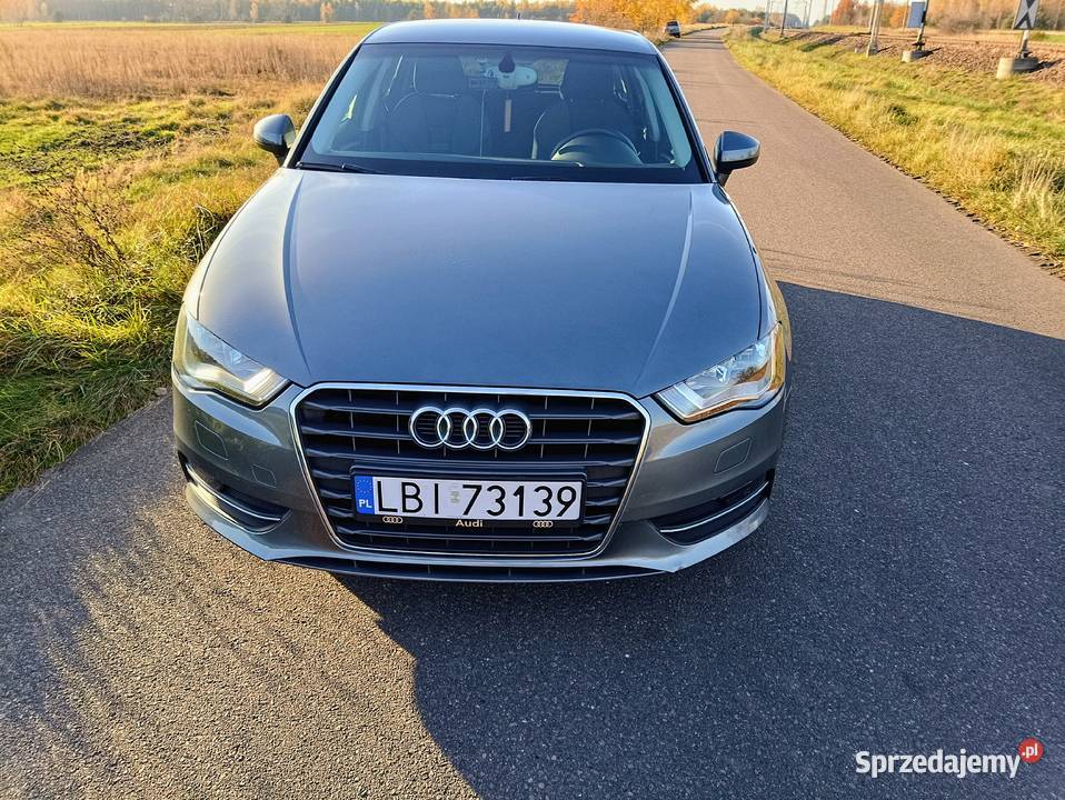 Audi A3 2013 14 tfsi Orginalny lakier Pierwszy nieuszkodzony Czosnówka