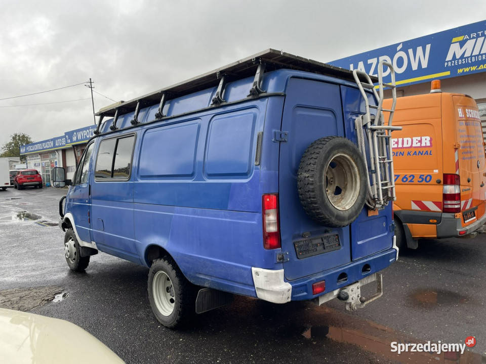 GAZ Gazela Gaz Gazelle Kamper furgon 4X4 benzyna immobilizer Gaz Syców sprzedam