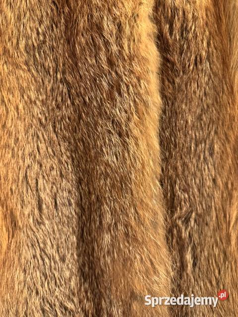 Futro z lisa naturalnego SM gęste vintage Skóra naturalna  Częstochowa sprzedam