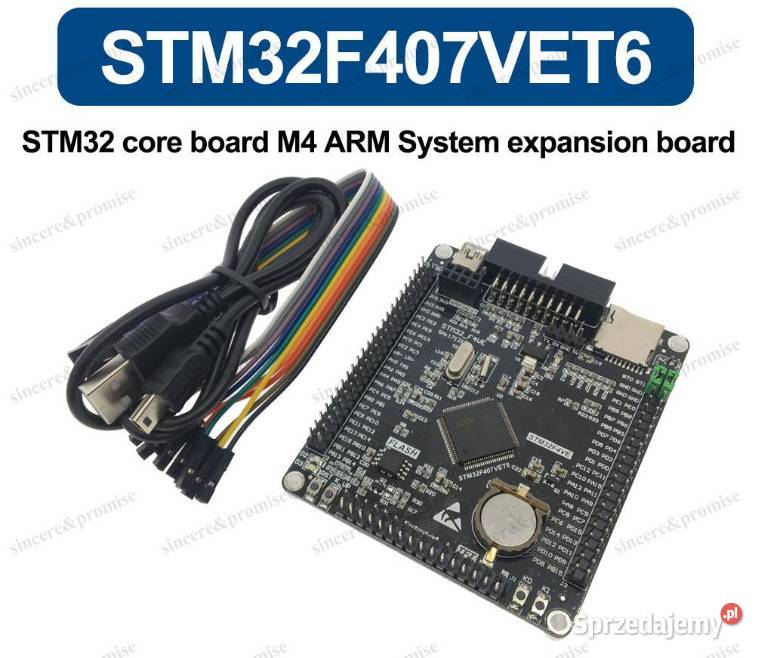 STM32F407VET6 Development Board CortexM4 STM32 Poznań sprzedam