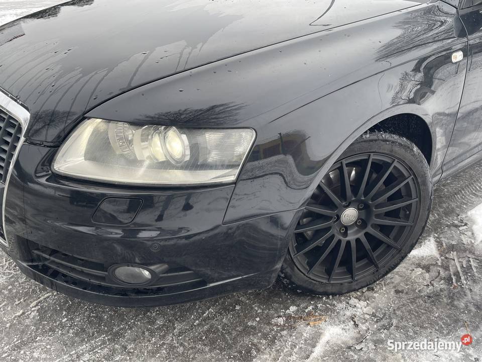 Kompletny przód S line Audi a6 c6 czarny bixenon Stare Kurowo