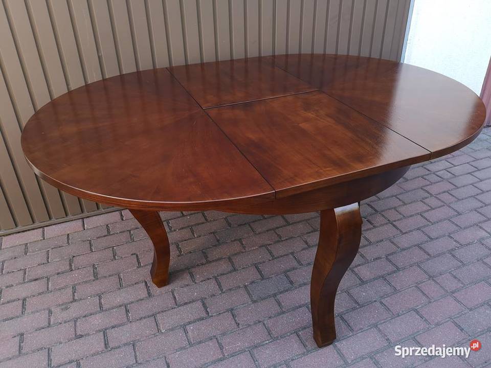 Stół Okrągły ArtDeco Orzech 120 Antyk Stary
