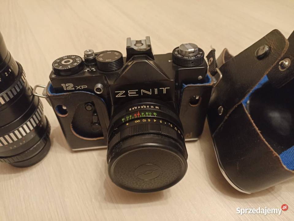 Aparat fotograficzny Zenith 12 XP obiektyw Meyer Aparaty Klukowa Huta