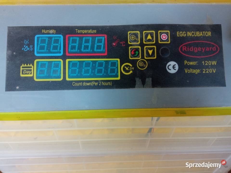Inkubator wylęgarka na ptaki automatyczny na 116 jajek