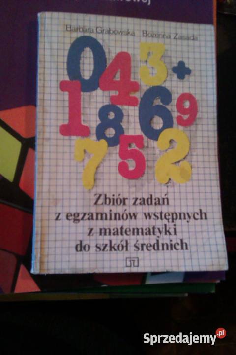 Grabowska Zasada Zbiór zadań z matematyki Warszawa