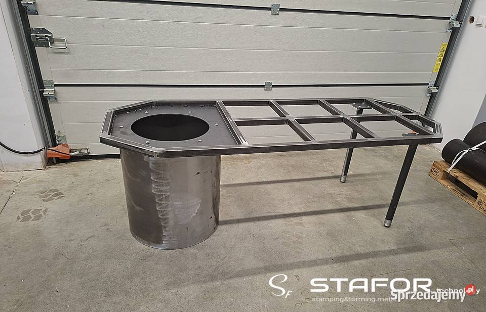 stół walcowy podstawa stołu metalowa Kraków