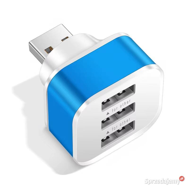 Rozdzielacz HUB na 3 porty USB Adapter Sieradz