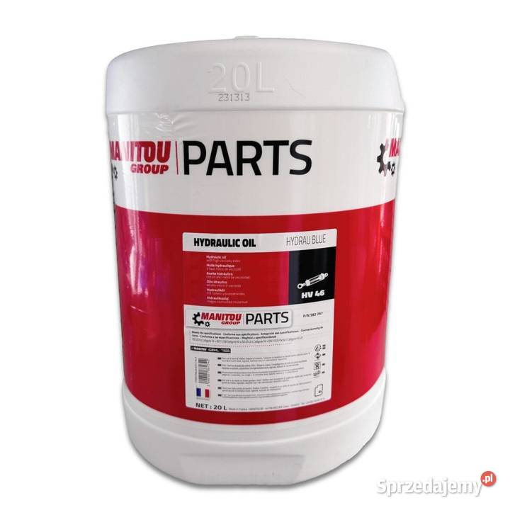 Olej hydrauliczny MANITOU HV46 20L ORYGINAŁ Suchowola sprzedam
