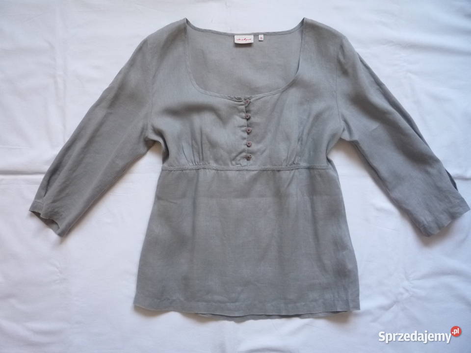Jacopt 38M Szara bluzka Fajny Dekolt Ozdobne Szczecin
