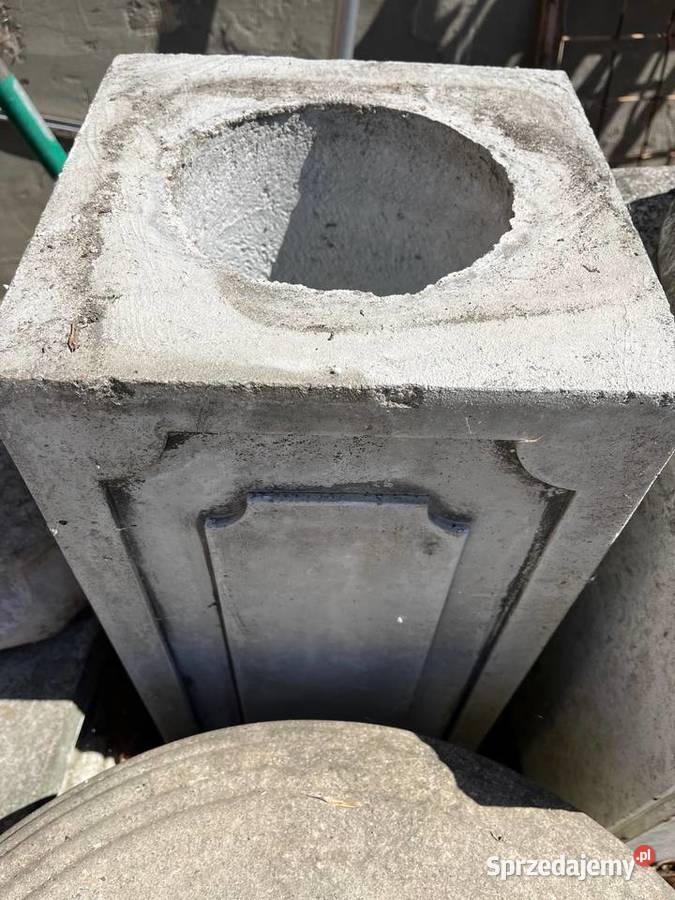 Ogrodowe kolumny z betonu różne wielkości Opole