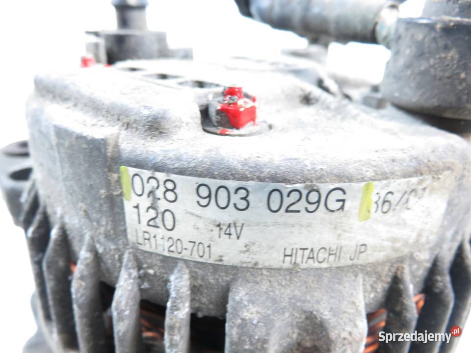 ALTERNATOR VW GOLF IV 1J1 19 TDI 028903029G Układ elektryczny silnika małopolskie sprzedam