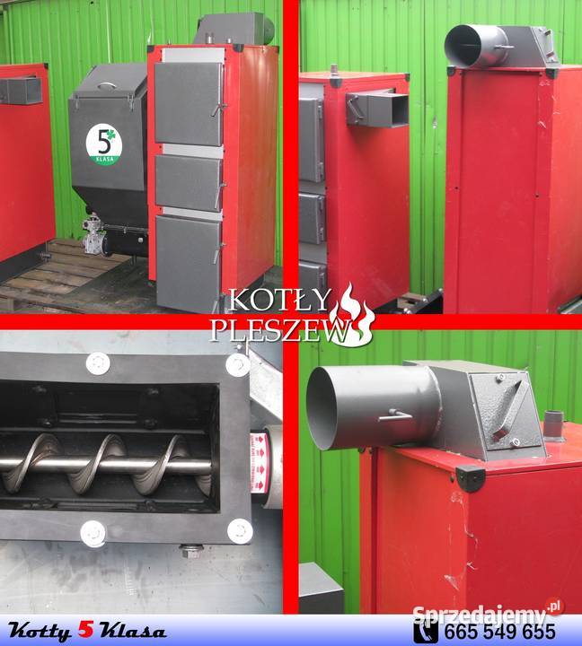KOCIOŁ piec podajnik PLESZEW Lider 1920kW 5KLASA stal Malbork
