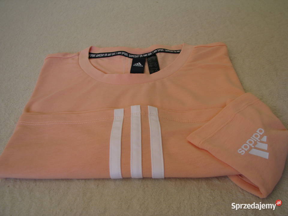 Tshirt koszulka sportowa Adidas brzoskwiniowa M małopolskie Brzegi sprzedam