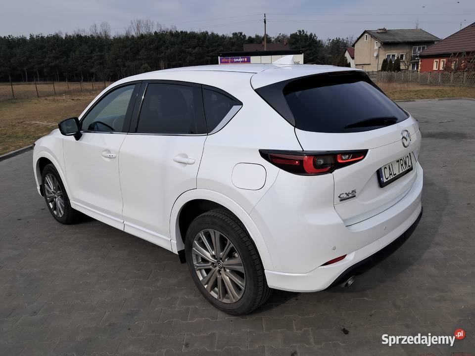 Mazda CX5 wersja SIGNATURE AWD TURBO 25 przyciemniane szyby Aleksandrów Kujawski sprzedam