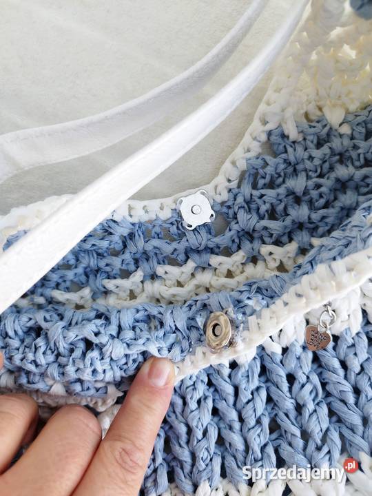 Torebka letnia crochet ręcznie robiona z Piotrków Trybunalski