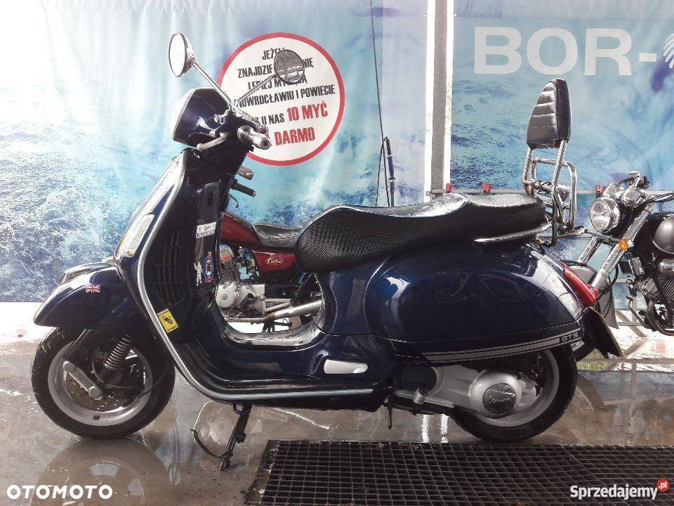 SKUTER Vespa GTS 250 GT 300 2008r Vespa kujawsko-pomorskie Inowrocław