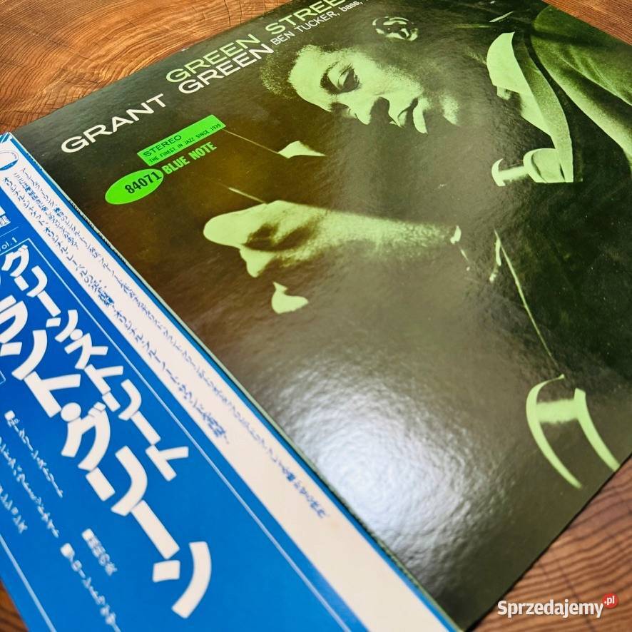 Grant Green Green Street EXEX Japan Obi LP 1979 Gdynia sprzedam
