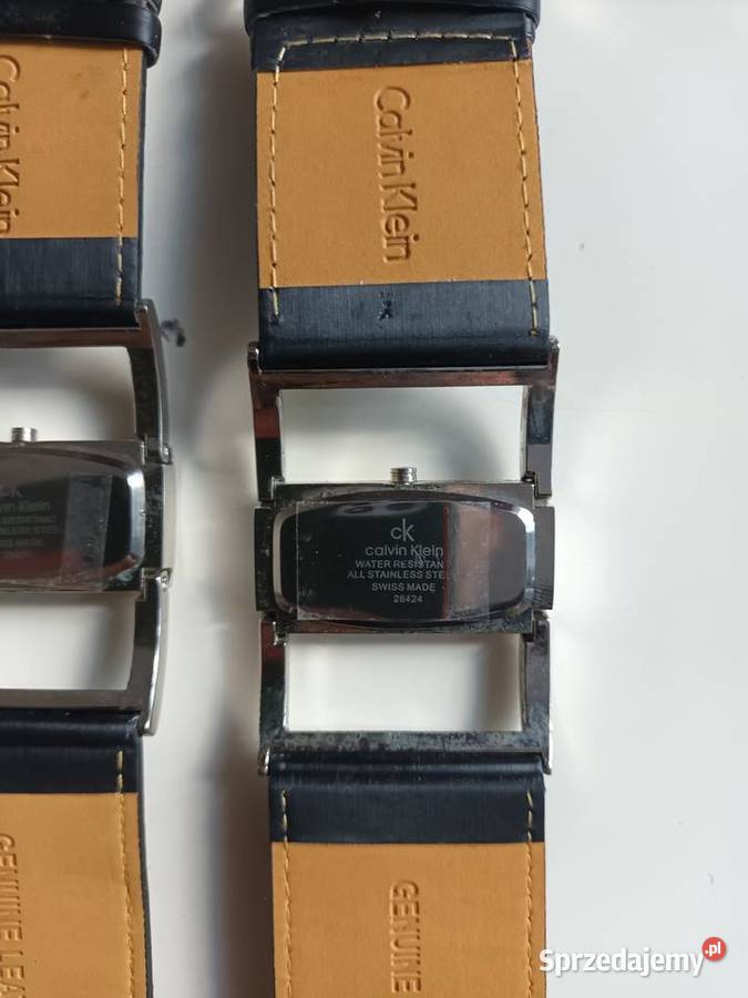 Sprzedam 2 zegarki Calvin Klein Pozostałe Antyki, Sztuka, Kolekcje pomorskie Malbork