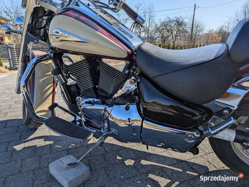 Suzuki VL 1500 LC 1998 wydech Raask bordowy Gdów