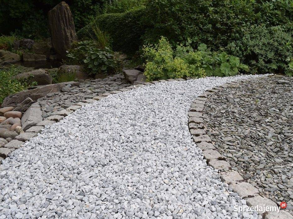 Grys ŚMIETANKOWY IMPERIUM Biały Kamień do Ogrodu Architektura ogrodowa