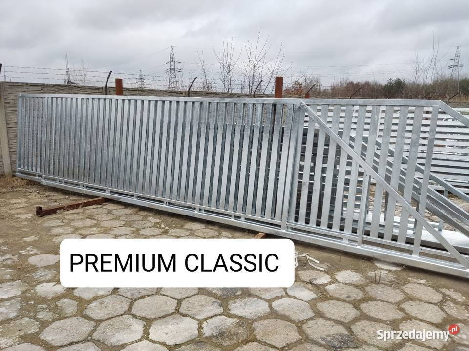 Brama przesuwna 4m palisadowa poziompion ocynk Ogrodzenia i bramy Piaseczno sprzedam