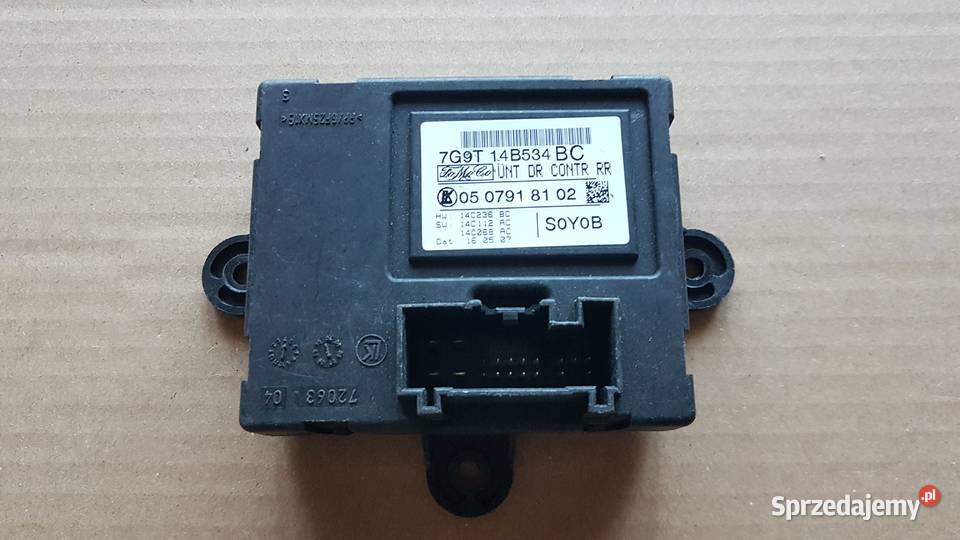 Ford Mondeo mk4 moduł drzwi 7G9T14B534BC Skarżysko-Kamienna