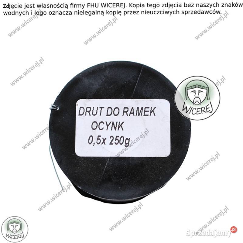 Drut pszczelarski do ramek 05mm 025 Ocynkowany Jaśliska