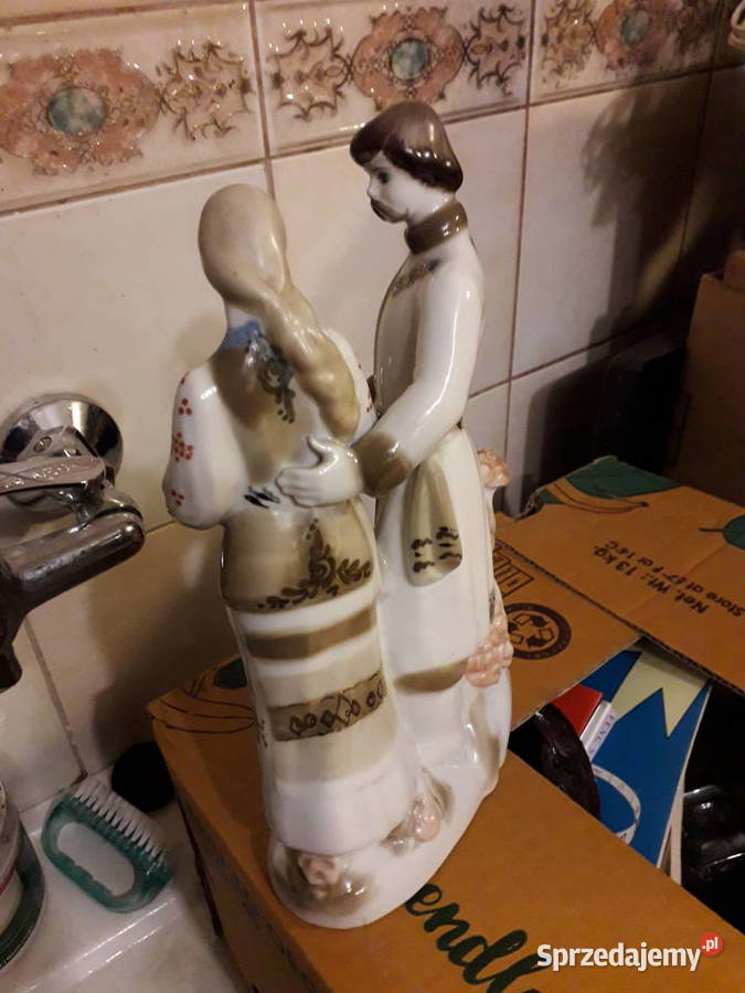 Tania klimatyczna figurka z na półkę inwalidów Antyki, Sztuka, Kolekcje Warszawa
