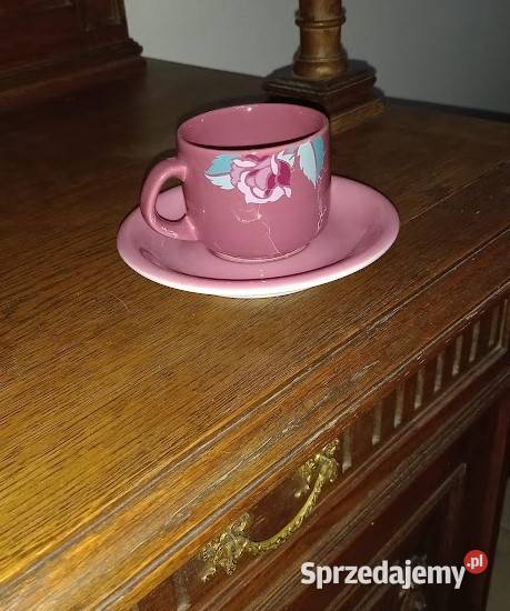 Filiżankę porcelanowa ze spodkiem Schumann wielkopolskie Poznań