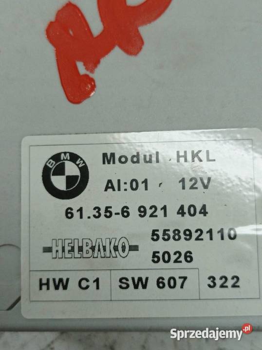 MODUŁ 6921404 Bmw Seria 7 IV 20012008 E65666768 osobowe