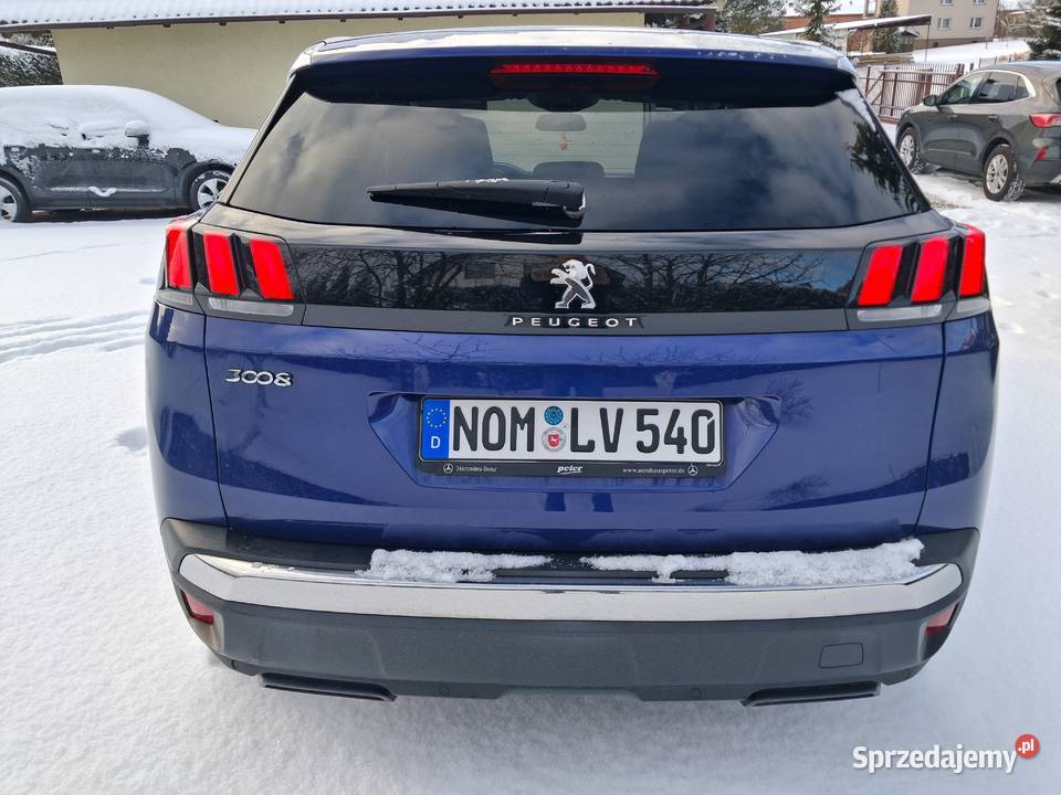 Peugeot 3008 15HDI 130 2018 automat sprowadzony czujnik parkowania 3008 pomorskie