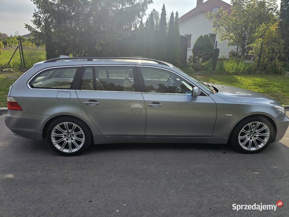 Bmw e61 30d 231 2005 komforty hifi hak manual Seria 5 Świdnik