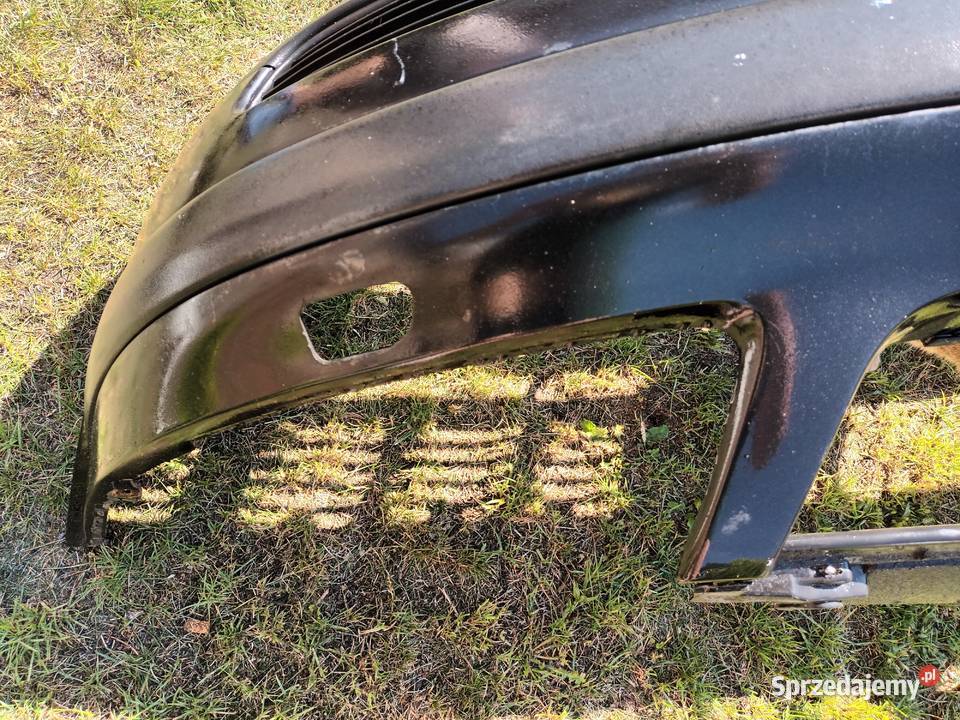 PRZEDNI ZDERZAK POD SPRYSKIWACZE CZARNY VW osobowe Części samochodowe Działdowo