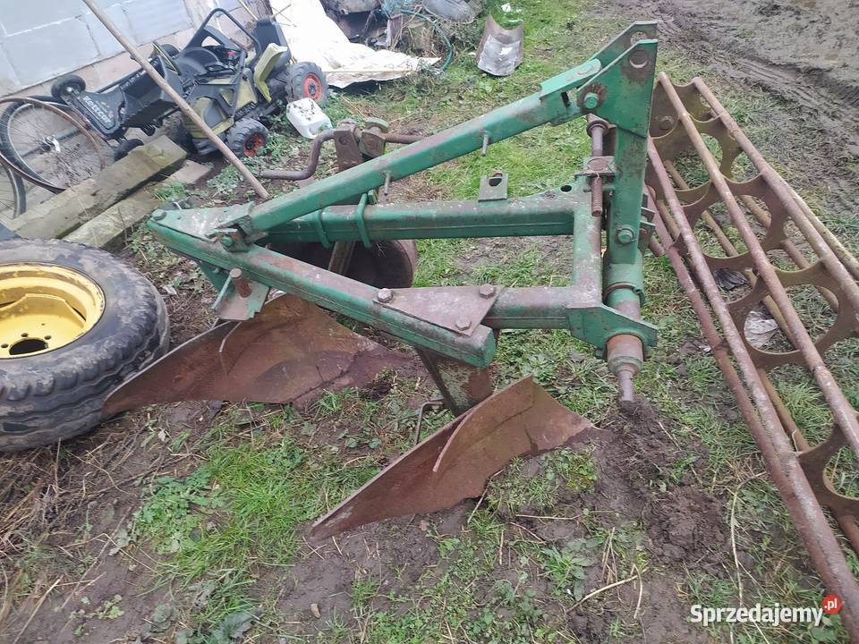 Pług 2 skibowy przewracają do siana mazowieckie