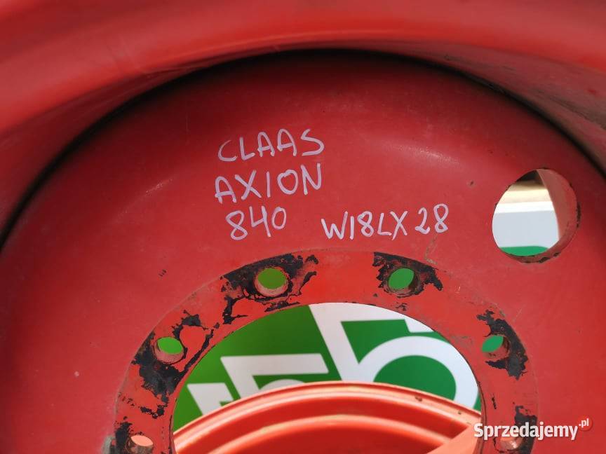 Claas Axion Felga W18LX28 Wilkowo
