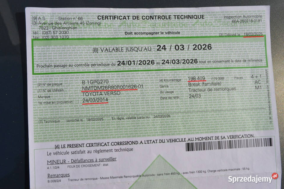 Toyota Verso 16 D4D Serwisowany Panoramadach nawigacja Verso Hrubieszów sprzedam