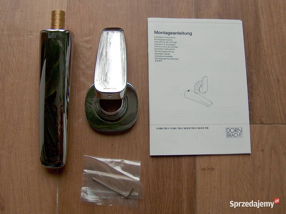 Bateria umywalkowa podtynkowa Dornbracht model Łazienka