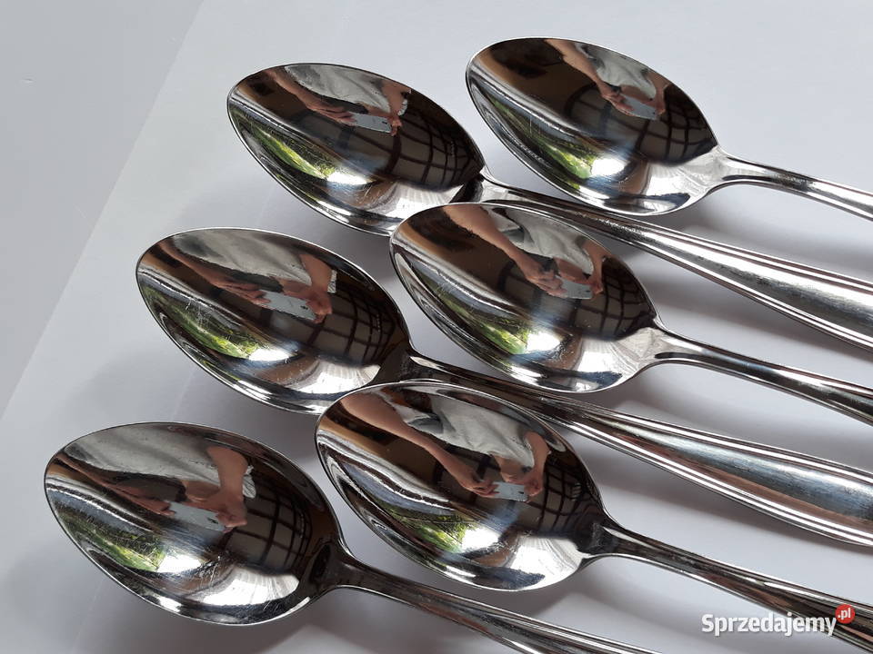 Łyżki obiadowe BAKELIT Gerlach sztućce PRL Dąbrowa Górnicza