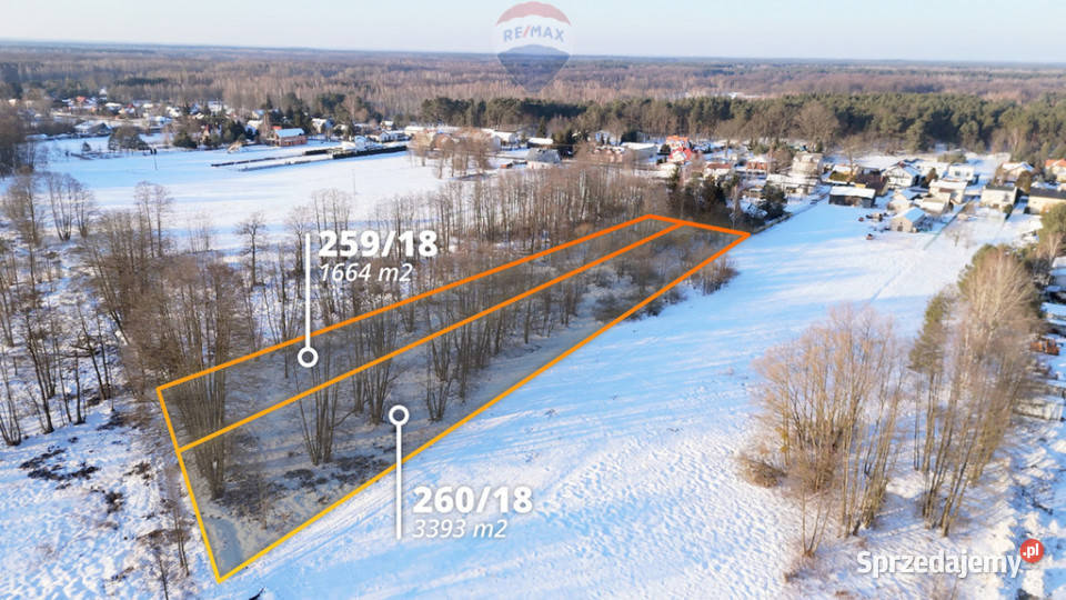 Działka pod zabudowę jednorodzinną 5057 m Mariew