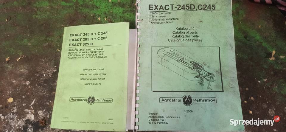 Kosiarka dyskowa agrostrojpelhrimov exact245D Klębów