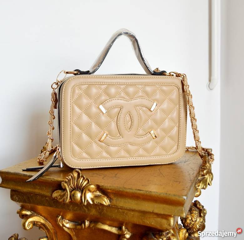 CHANEL KUFEREK TOREBKA PIKOWANA CHANELKA Torby i torebki Bydgoszcz