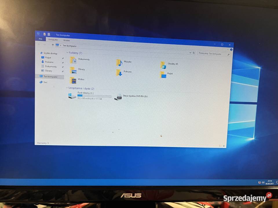 Komputer stacjonarny HP Elitedesk 16gb DDR4 Izdebnik