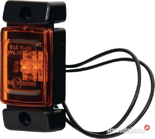 Lampa obrysowa LED prostokątna 1224V Kamionna
