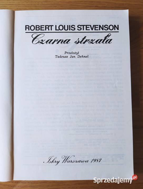 CZARNA STRZAŁA Robert Louis Stevenson Hajnówka