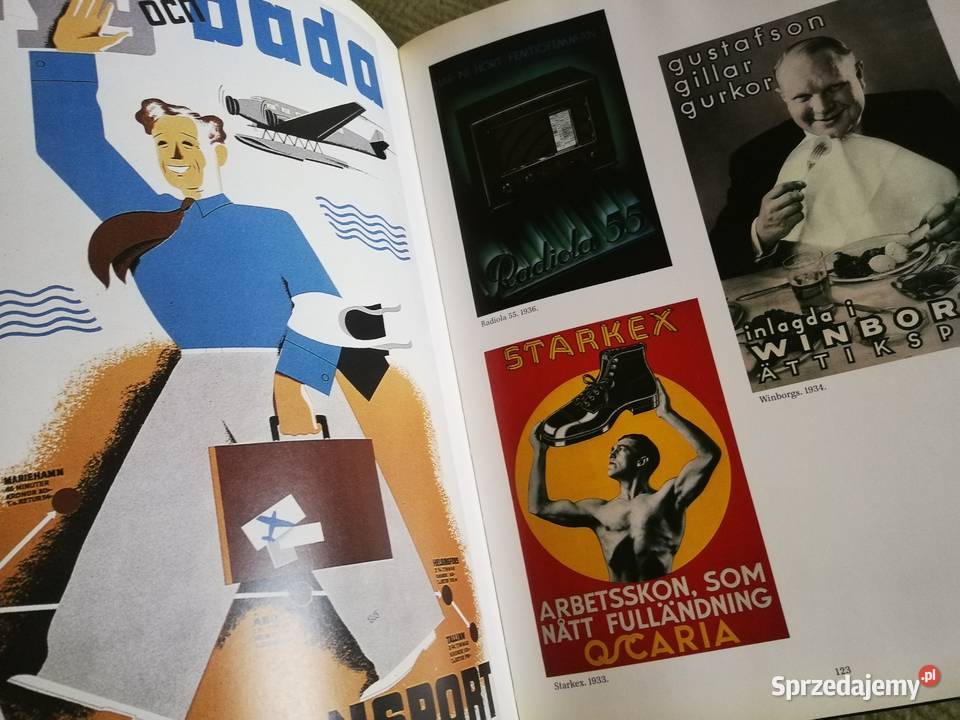 Album Szwedzki Plakat Reklamowy SVENSKA Szczecin