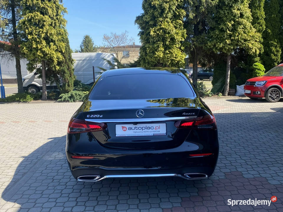 Mercedes E 220 AMG 4 matic Virtual Cocpit wielofunkcyjna kierownica Tarnowskie Góry